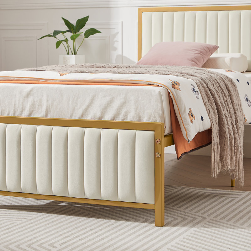 Mercer41 Rafela Upholstered Bed Frame & Reviews Wayfair